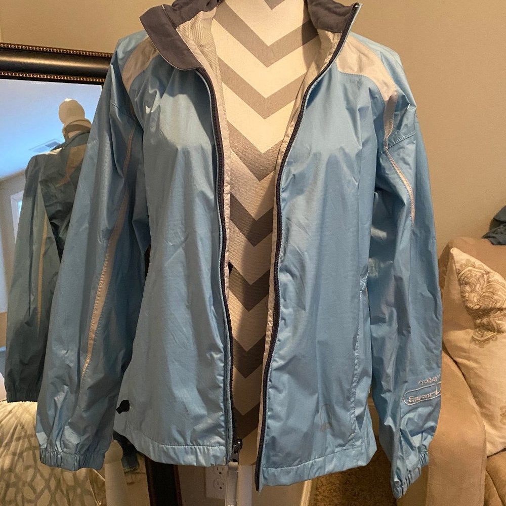 Baby Blue Windbreaker- NEW
